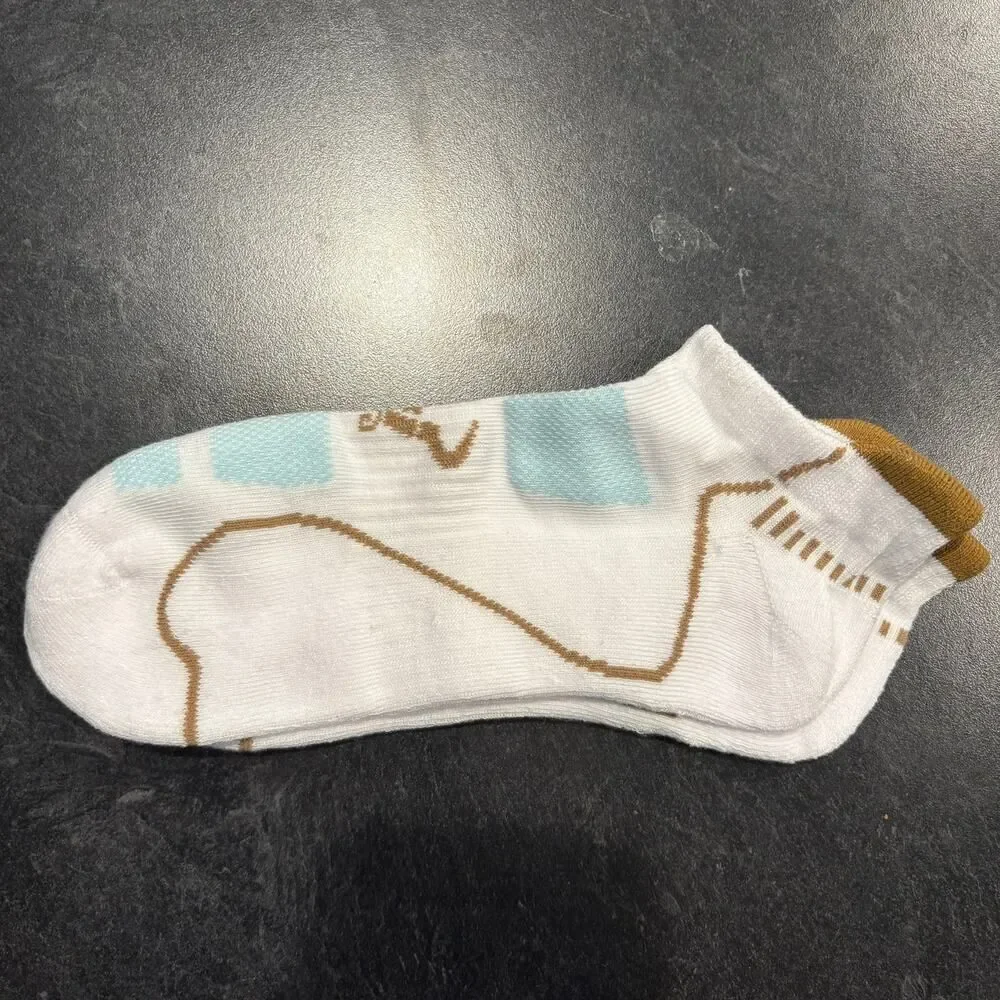 Bulliant Low Socks with Ankle Cushion - 6 Pairs White